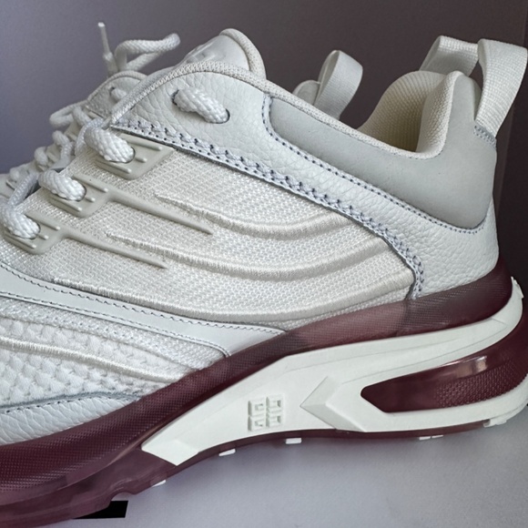 Givenchy Giv 1 Leather And Mesh Sneakers - Picture 8 of 16